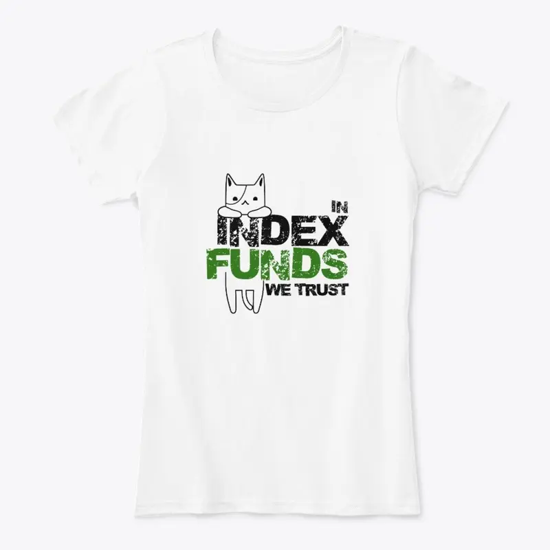 In Index Funds We Trust, Cat lover gift